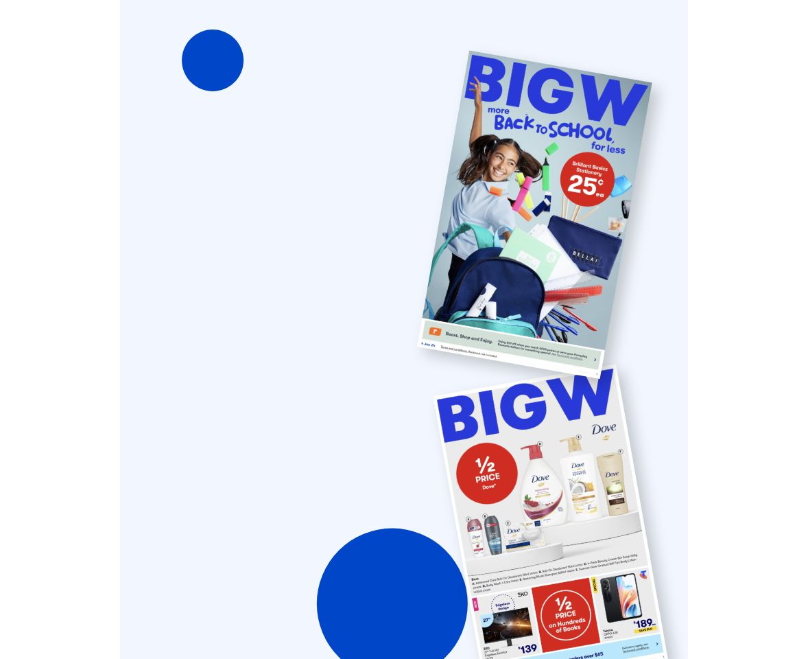 BIG W Every day's a big day